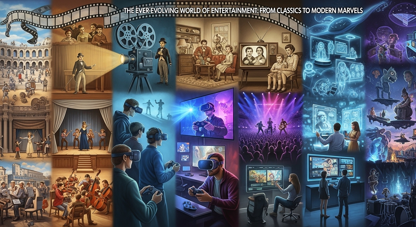 The Ever-Evolving World of Entertainment: A Journey Through Movies, Music, and Pop Culture